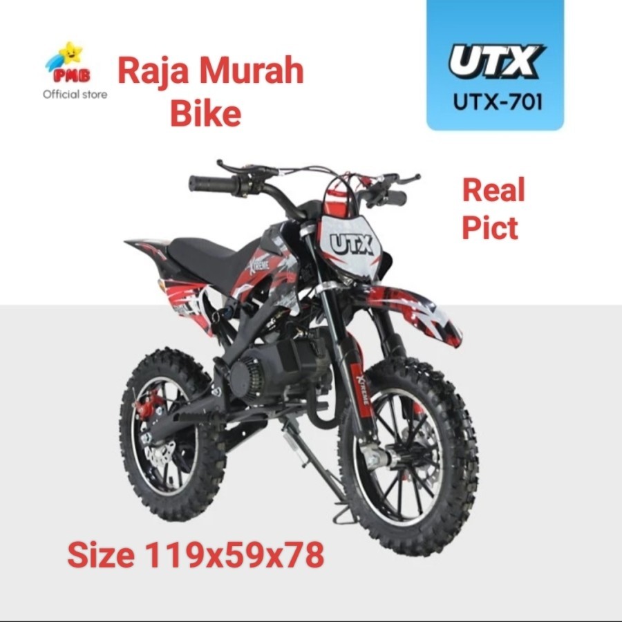 Motor Mini Trail Utx 701 Motor Trail Mini Pmb Utx 701 Motor Bensin Utx 701 Mainan Anak Motor Trail S