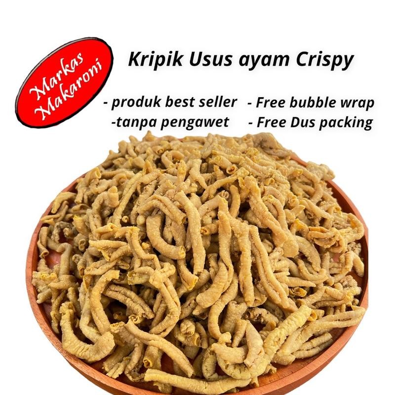

KERIPIK USUS CRISPY ANEKA RASA 250 GRAM Food Snack
