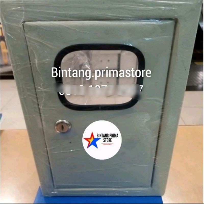 Box KWH Meter / Box KWH Listrik / Tutup KWH Pulsa Metal Meter 1 Phase