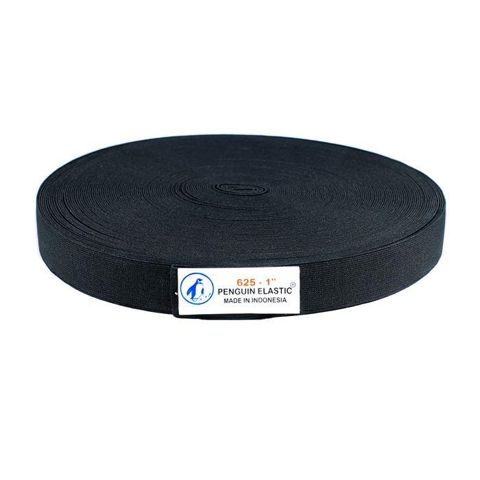 KARET ELASTIS / ELASTIC PENGUIN 625 HITAM 1 inch - (2,5cm)