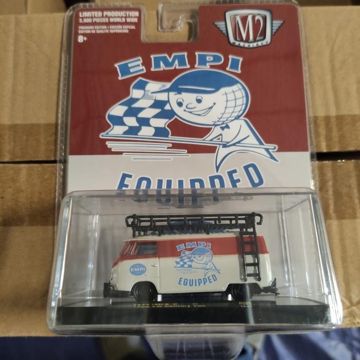 DIECAST M2 Machines 1960 VW DELIVERY VAN EMPI EQUIPPED MINIATUR