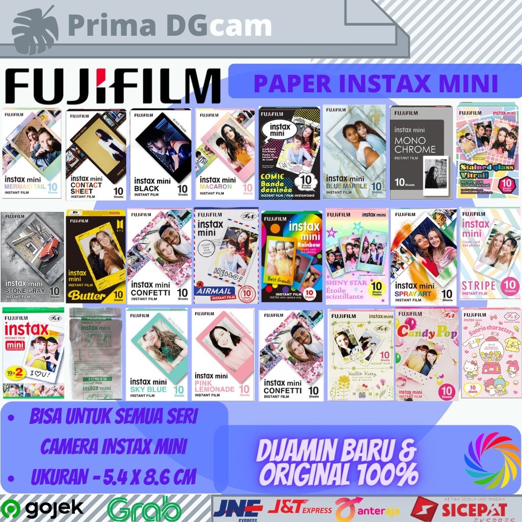 Instax Mini Paper Motif / Refill Instax Mini