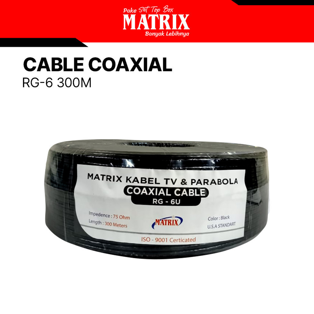 MATRIX - Kabel RG-6U 300 Meter