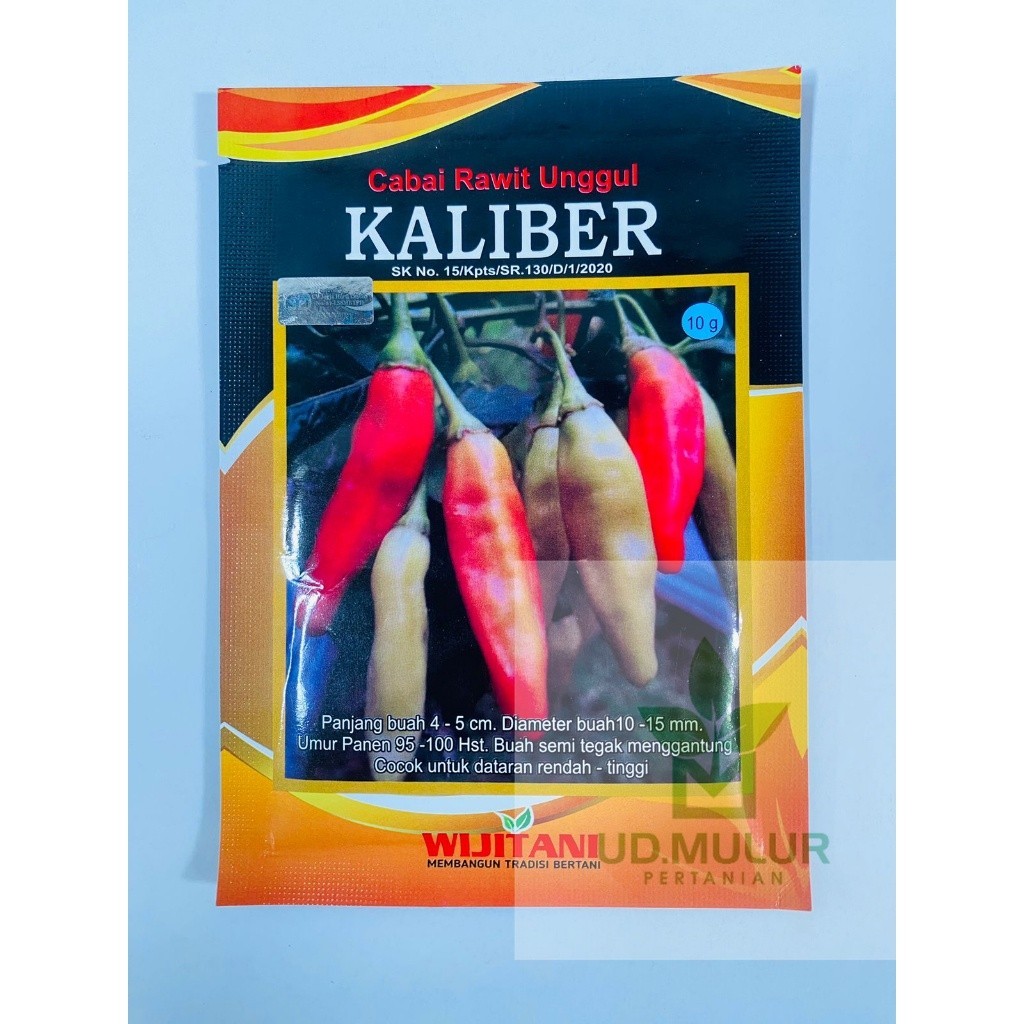 Benih - Benih cabai rawit KALIBER isi 10gr dari WIJITANI (WIJITANI)