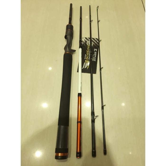 JORAN ABU GARCIA SUPER ASCALON AAC664MH 198cm 10-20lb TRAVEL ROD BC
