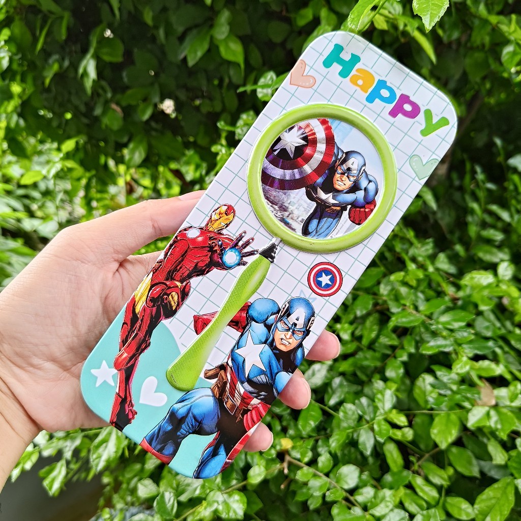 

Kotak Pensil Bahan Kaleng Ringan Motif Avengers Barbie Frozen Peralatan Sekolah Anak