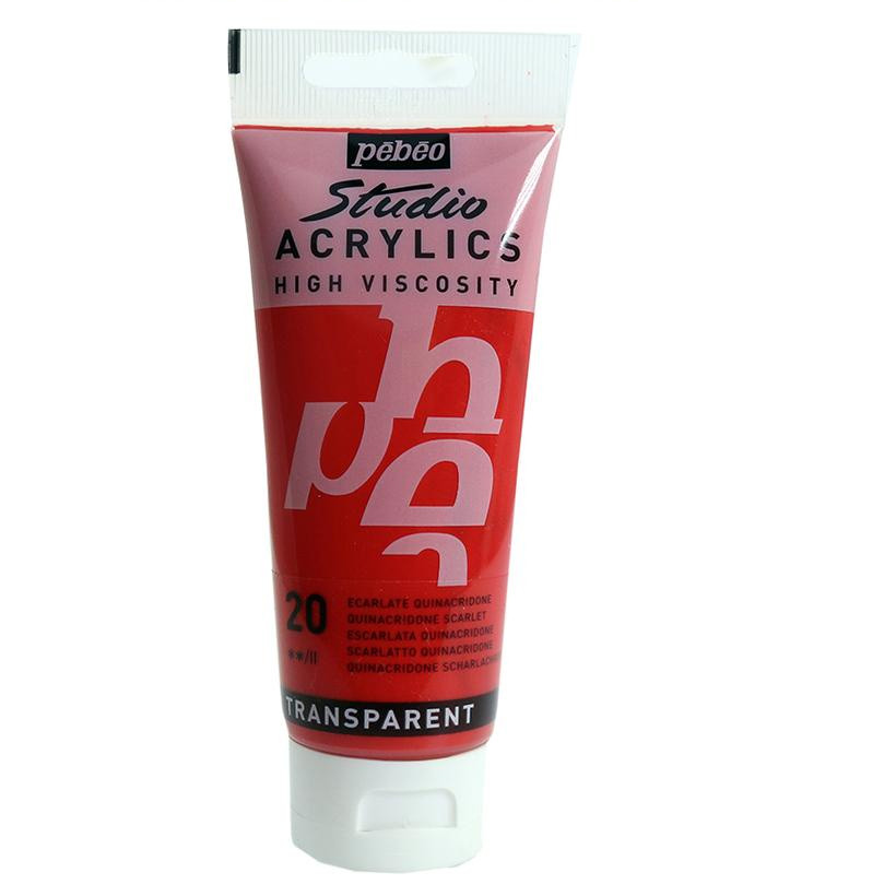 

Gramedia Surabaya - CAT PEBEO ACRYLIC 100ML QUINACRIDONE SCARLET 831-020