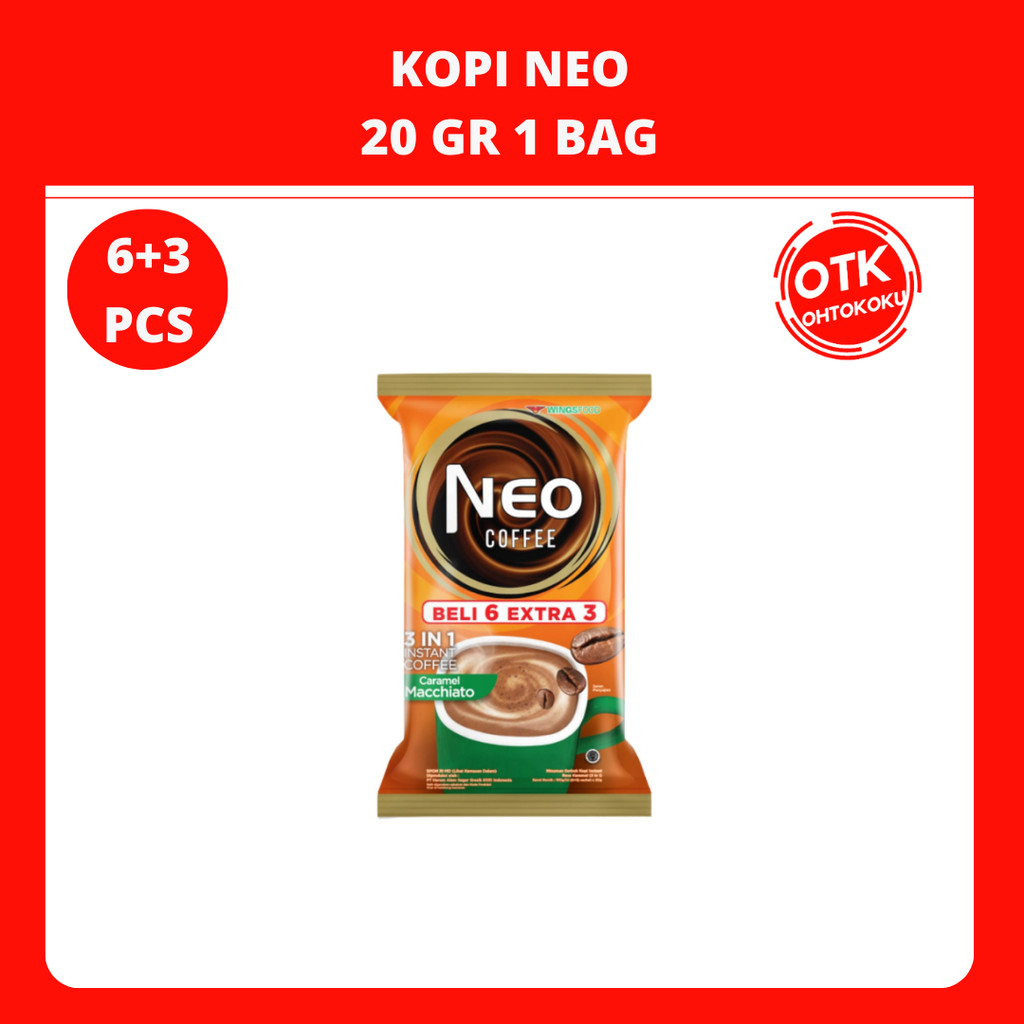 

KOPI NEO MACHIATO 20GR - 1 BAG