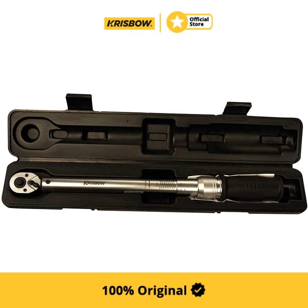 Krisbow Torque Wrench Kunci Torsi Sq1/2 inci 60-420N.M Lptw4