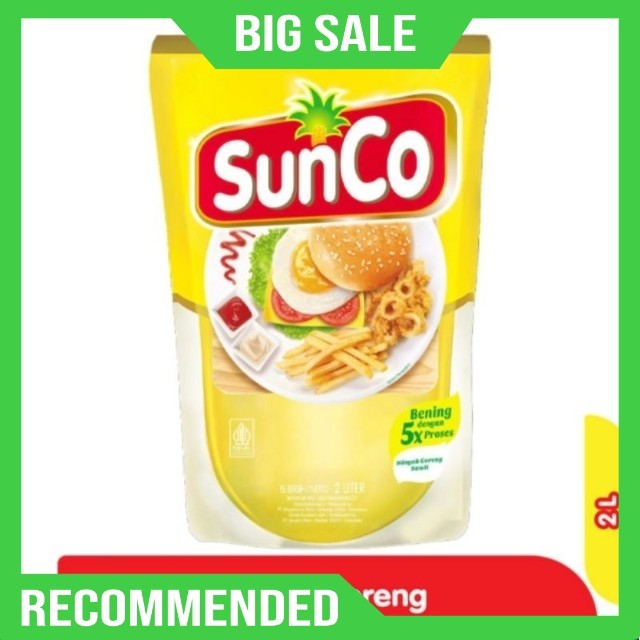 

SunCo Minyak Goreng Pounch 2 L Murah 12.12 promo