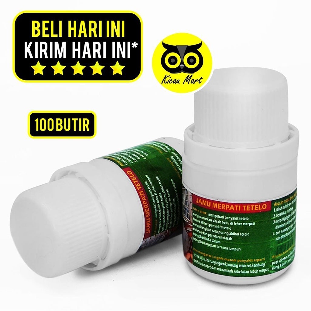 KICAU MART JAMU MERPATI TETELO OBAT BURUNG MERPATI TETELO KEPALA BERPUTAR GANGGUAN SYARAF PUSING CAB