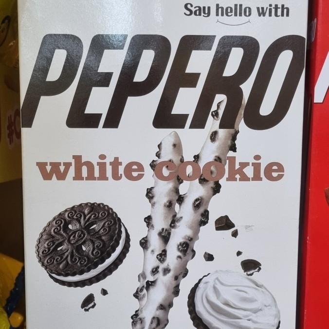 

Pepero Korea Lotte Big Size Original / White Cookie 32g x 8 pack