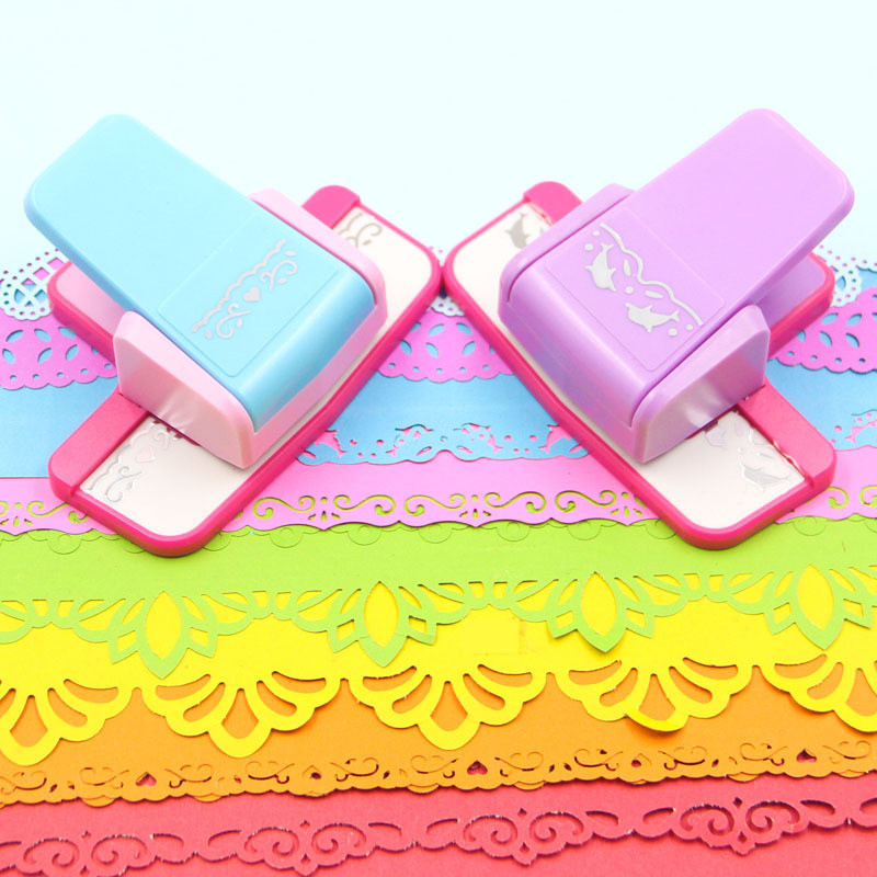 Flower Design DIY Paper Cutter Handmade Craft Gift New Fancy Border Punch S Embossing Punch Scrapboo