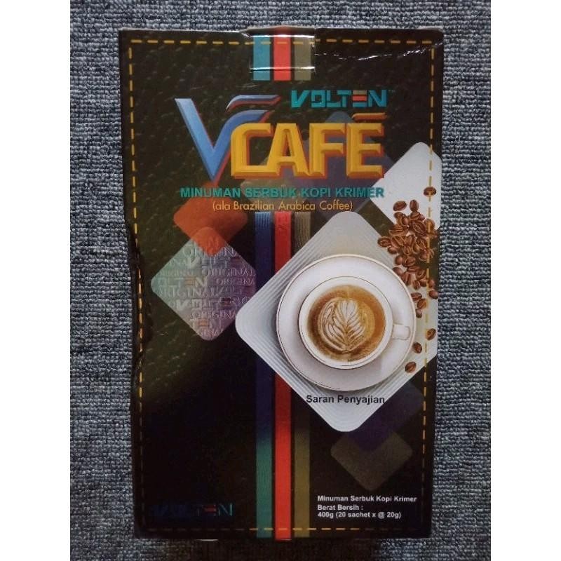 Volten Vcofee Malasia Coffee isi 20 saset Minuman dengan Jahe Hitam - Gula, Manis