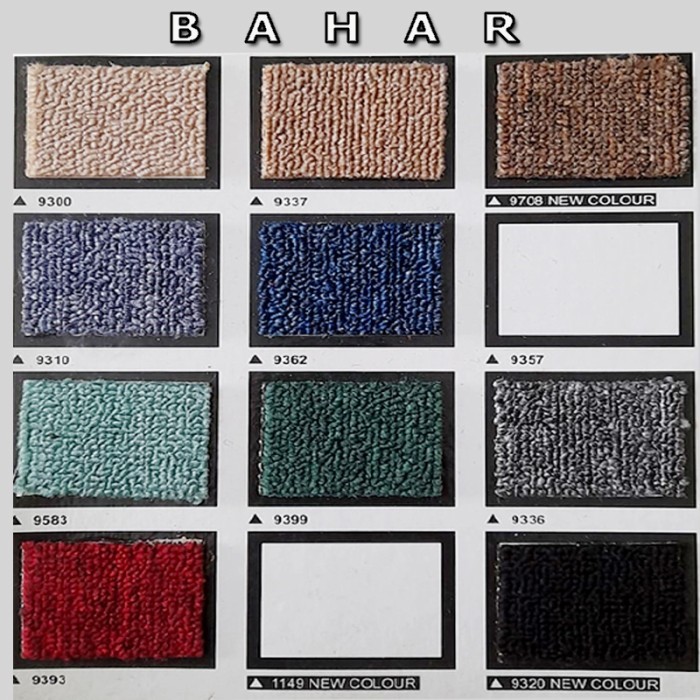 Karpet Roll Meteran BAHAR Motif Polos Tebal Karpet Kantor & Rumah