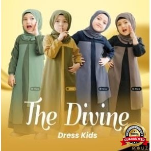 SabilaMall - The Divine Dress Kids Set Baju Cantik Muslimah Anak Anak by Mouza