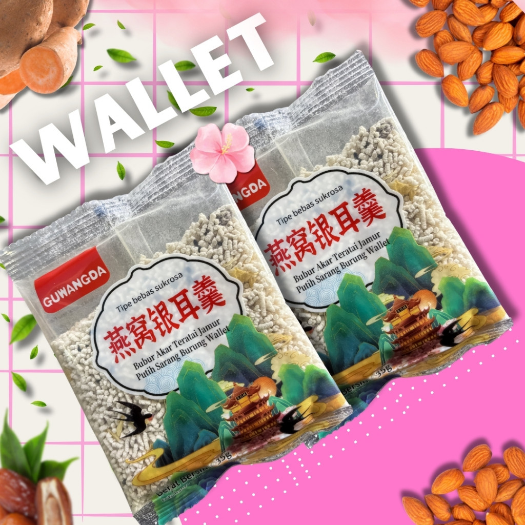 

Oufen Lotus Root Powder Sachet - Varian Sarang Burung Wallet Kemasan (35g)