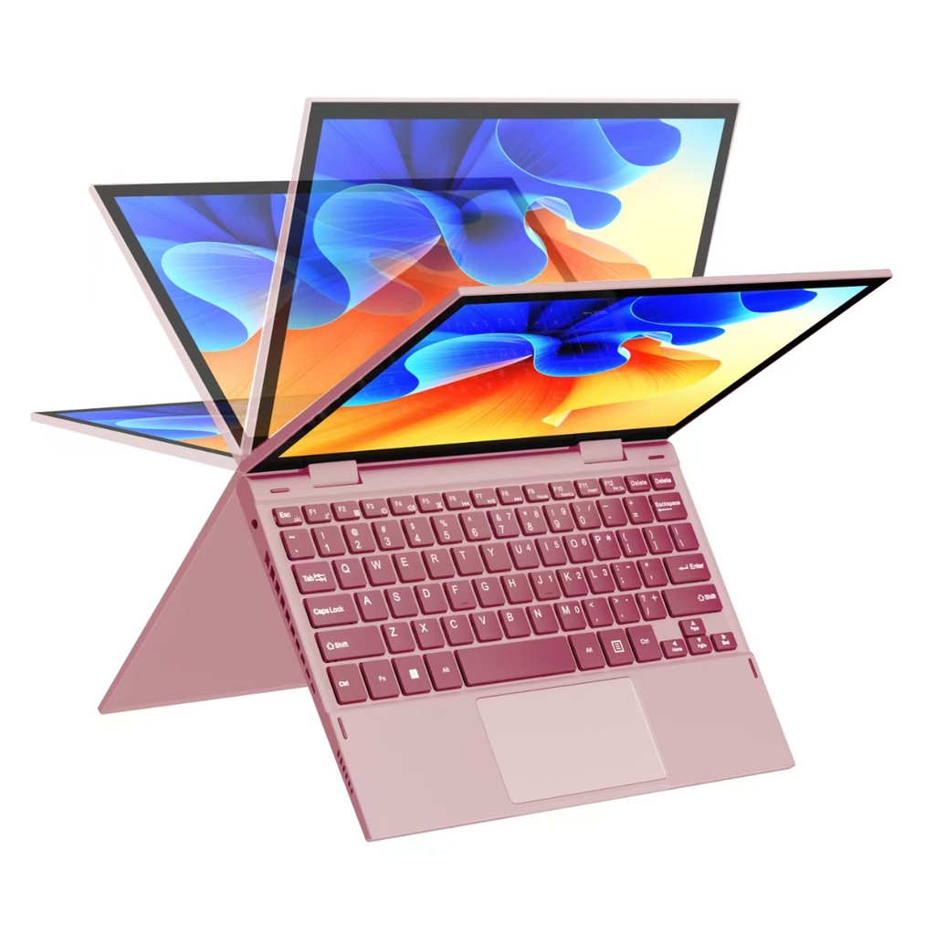 2 in 1 Touch Screen 10.95 Inch 360° Flip Laptop Alder Lake N95 Windows 11 16GB DDR5 256GB SSD Metal 