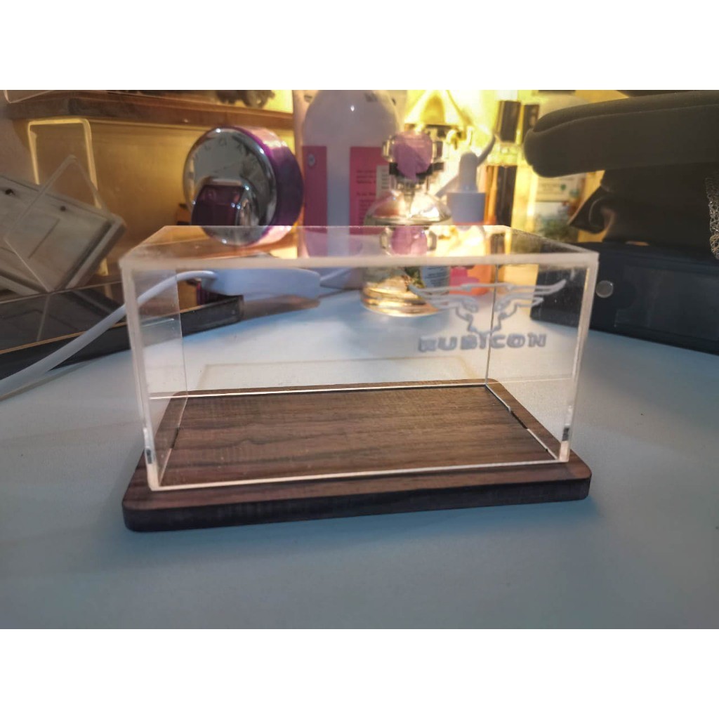 ZEAH9G Custom Box Acrylic/Diecast Box mobil akrilik  Grafir / custom logo / Showcase   mobil /Tamiya