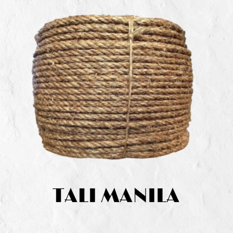 

Tali manila/tali rami/Tali tambang goni 16mm Meteran berkualitas