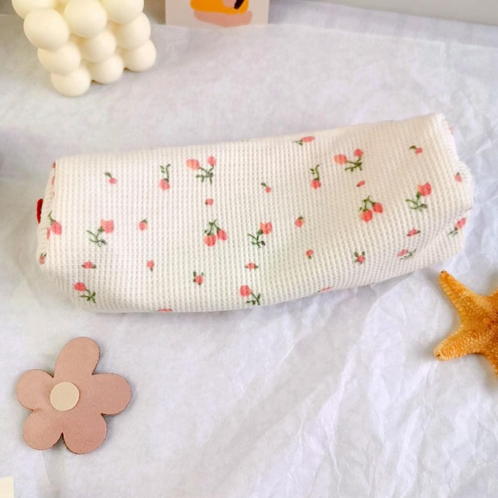 

kawaii Pencil Bag Korean Style Flowers Pencil Cases Cute Pen Bag Storage Bags School Supplies cajas de lápices material escolar