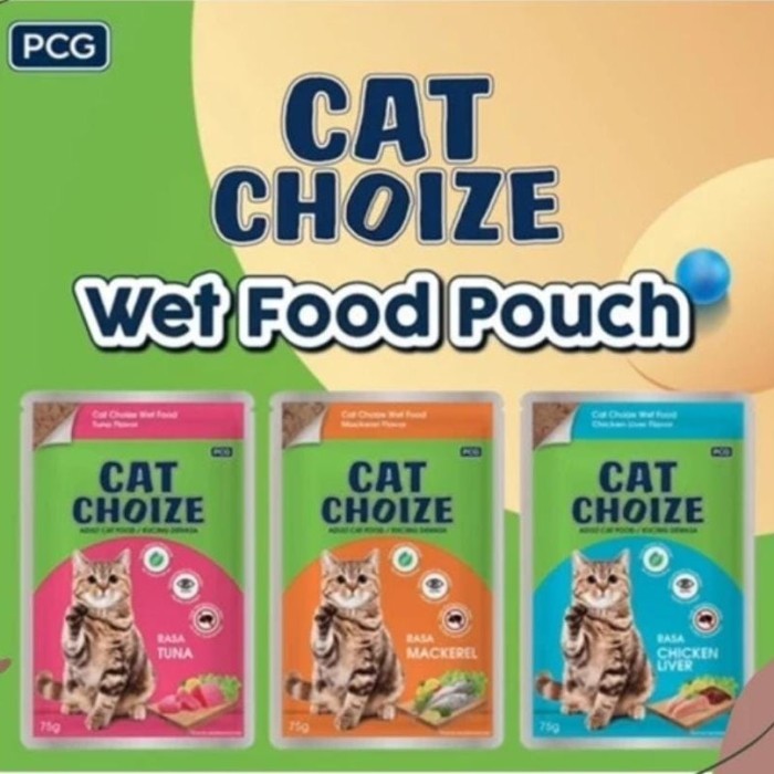 Cat Choize WET Food 75gr Makanan Kucing Basah / Cat Choize Cat Food