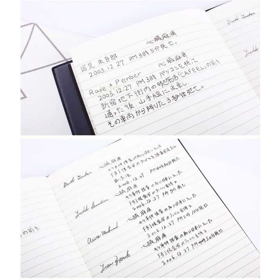 

ALHQSTR LYO Buku Catatan Jurnal Anime Death Note Book Leather Case - LY5‼️COD‼️