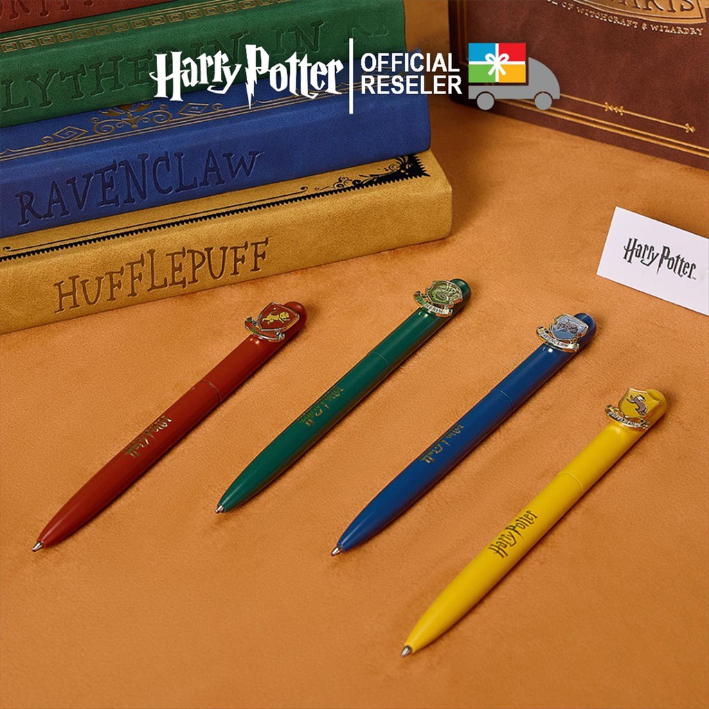 

Harry Potter Metal Ballpoint en 1.0mm Black Pulpen Tinta Hitam