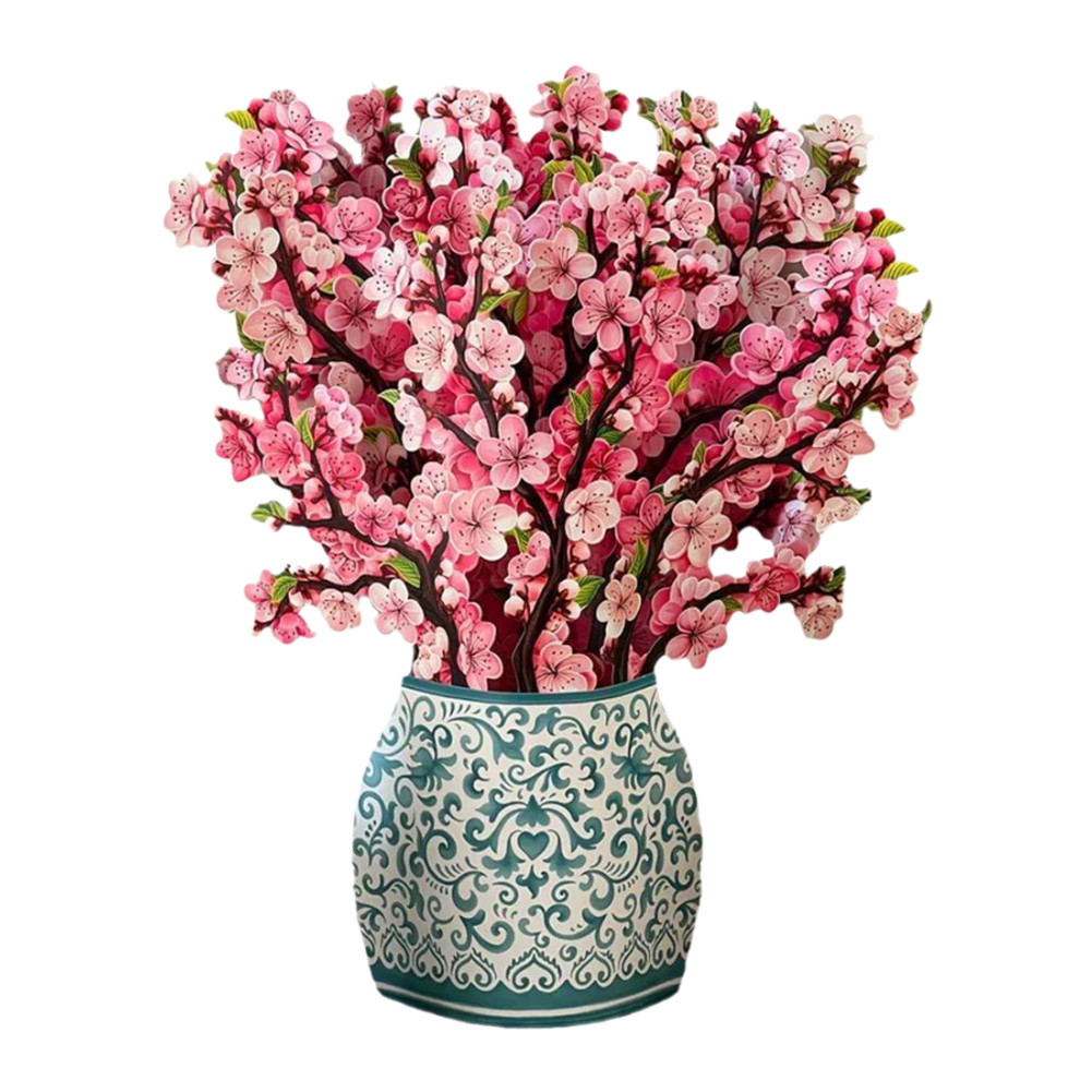 

Flower Pop Up Cards Paper Creative Multi-Style Bouquet Postcard 3D Pop Up Flower Greeting Cards for Valentine's Day Mother's Day