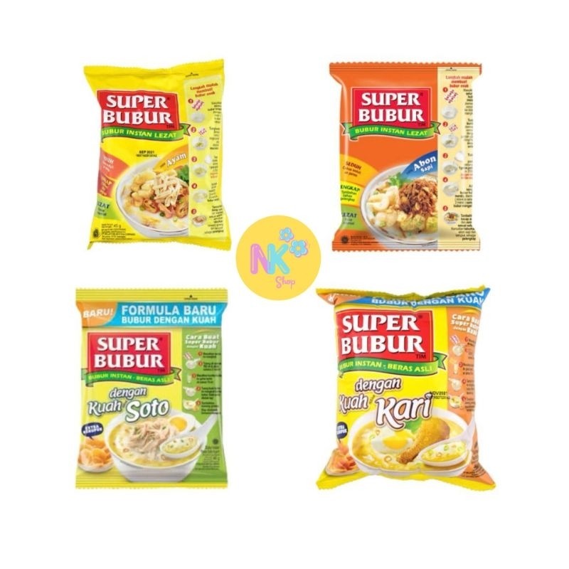 

Super Bubur - Bubur Instan 45gr