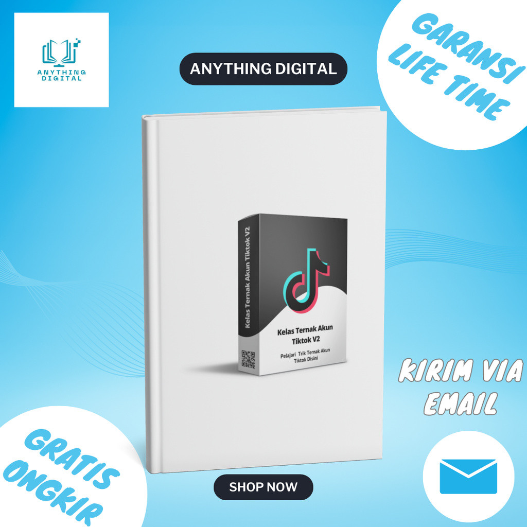 ( LIFE TIME ) Kelas Ternak Akun Tiktok v2 - Akun Jutaan Followers dan Likers Dapatkan penghasilan ta