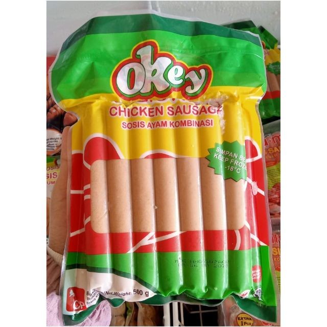 

Okey Sosis Ayam Kombinasi 500gr