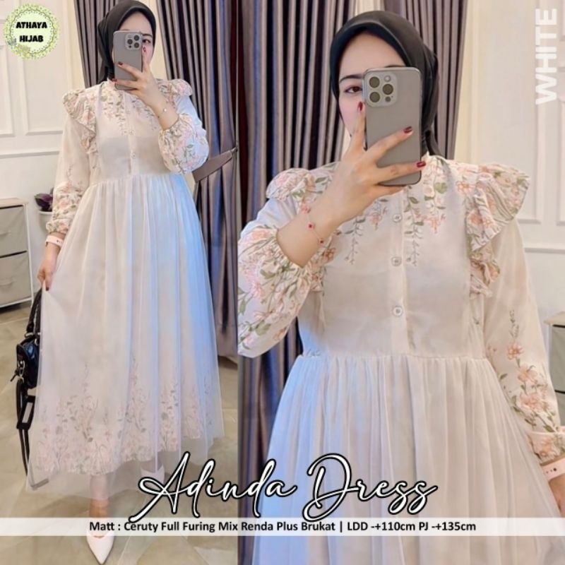 ADINDA DRESS BY ATHAYA GAMIS WANITAalya store