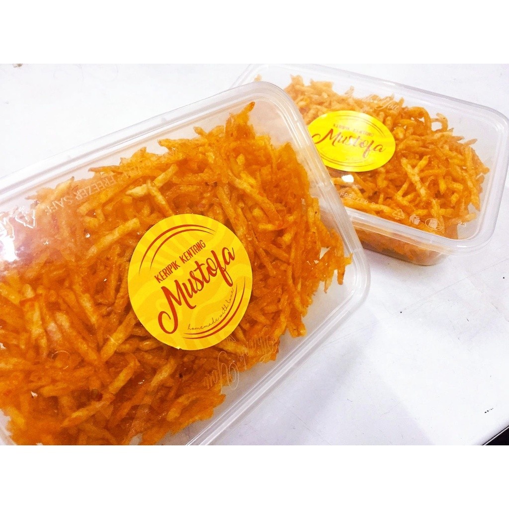 

[Dikirim Instant] Keripik Kentang Mustofa - Per Kemasan