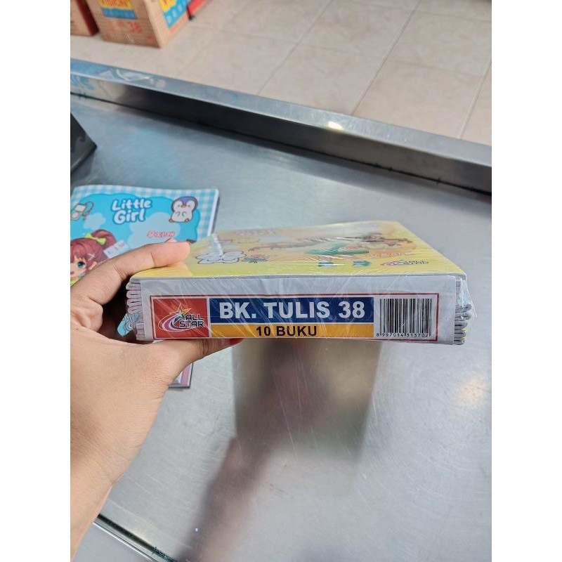 

(wk acc ) (satuan) Buku Tulis P Star isi 38 Lembar premium