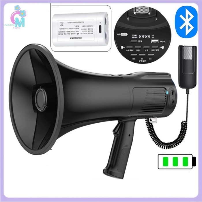 

- HYTONG Speaker Toa Megaphone Recording 350s Bluetooth MicroSD USB 100W - ML-106U -