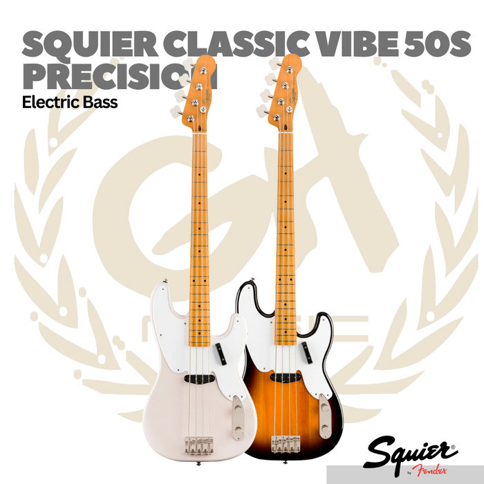 Squier Classic Vibe 50s Precision Bass Guitar - Bass Elektrik