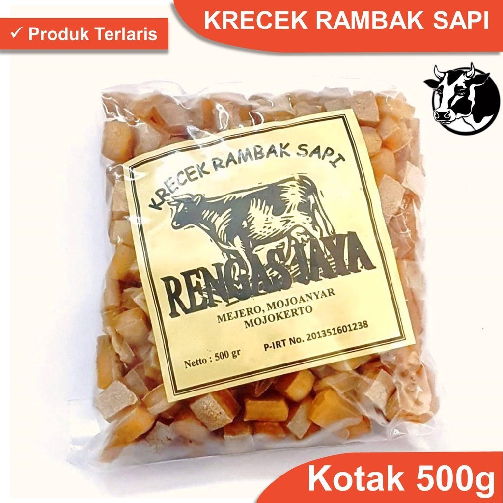 

Rambak Sapi Mentah Super 1kg / Krecek Rambak Sapi Asli / Kerupuk Kulit Sapi Mentah Mojokerto