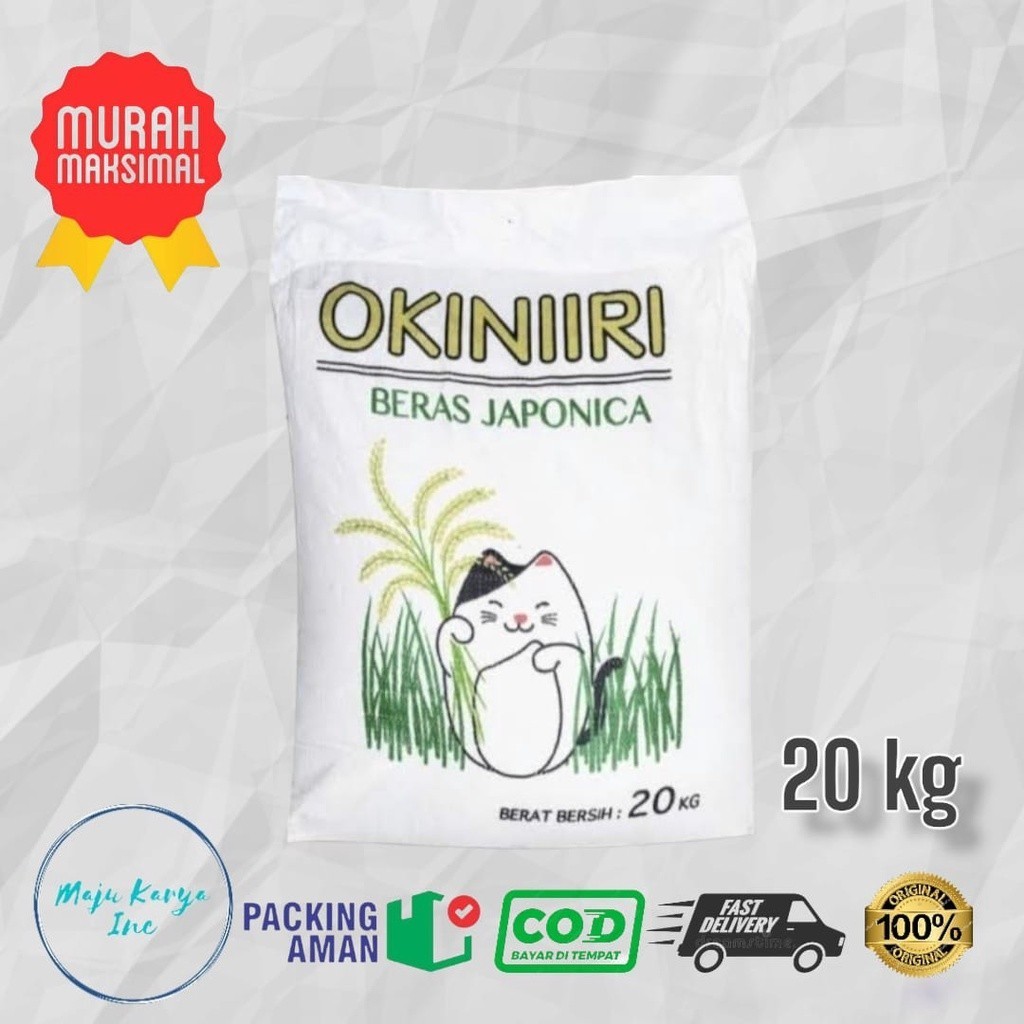 

Beras Okiniri 20 kg Good Quality / koshihikari