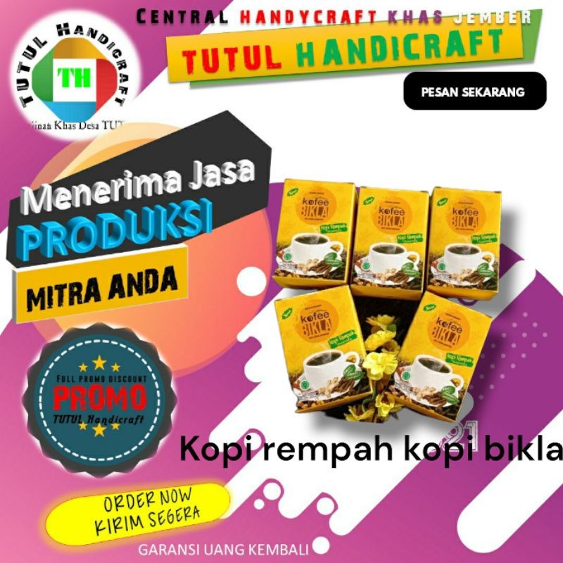 

IMRON PRIBADI PAKET 4 PCS KOPI BIKLA REMPAH Kopi Herbal Alami BOX 20 SACHET