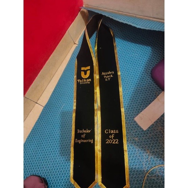 RB001 Selempang Wisuda Leher Slempang Wisuda Leher Selempang