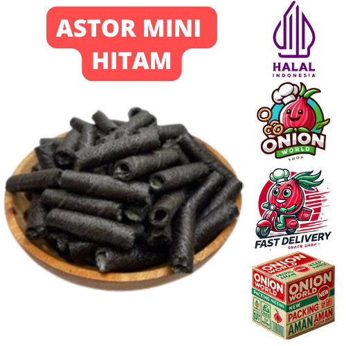 

UWD ASTOR MINI HITAM 1KG Astor Barcelona Aneka Rasa Cemilan Astor Kiloan Cemilan Makanan Ringan Vira