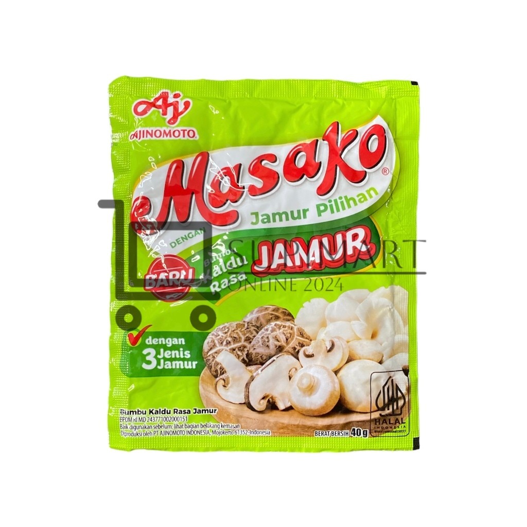 

Masako Kaldu Rasa Jamur 40gr / Masako Kaldu Jamur / Masako Jamur 40gr