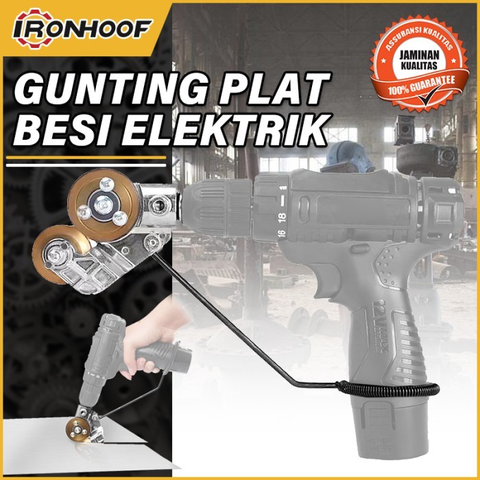 

Adapter Drill Plate Cutter Converter Alat Potong Gunting Plat seng