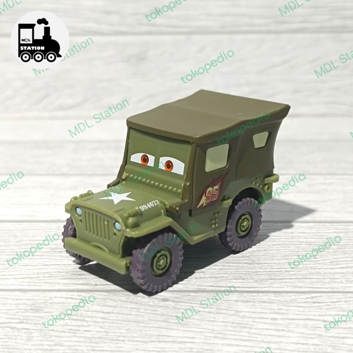 EF90 Disney Pixar Cars Diecast - SARGE (NO MARKING)