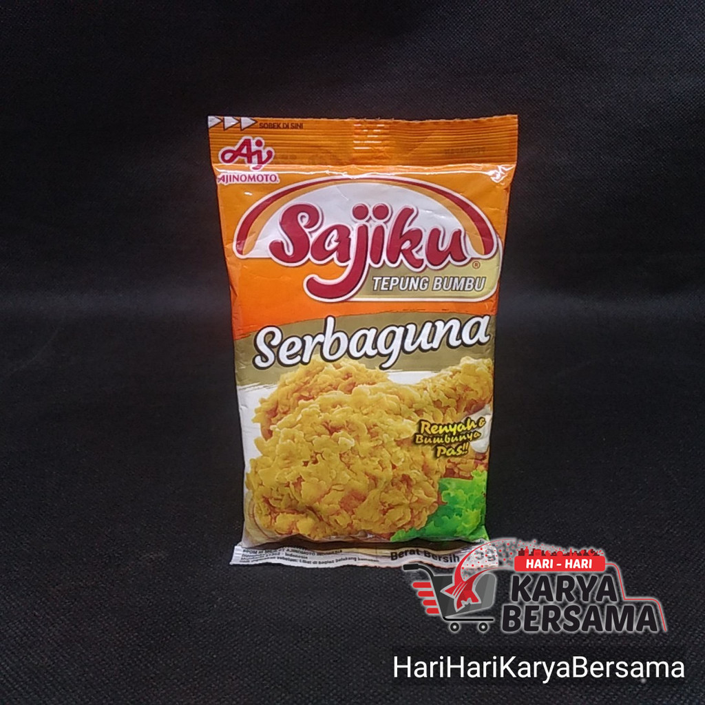 

SAJIKU TEPUNG BUMBU SERBA GUNA 75GR