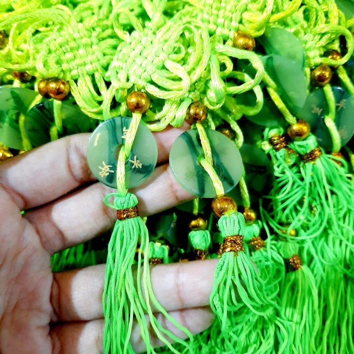

SALE Gantungan Imlek Koin Giok Murah Dekorasi Parcel Imlek Tinsel