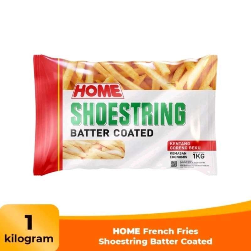

HOME Kentang Goreng Shoestring Batter Coated 1 kg
