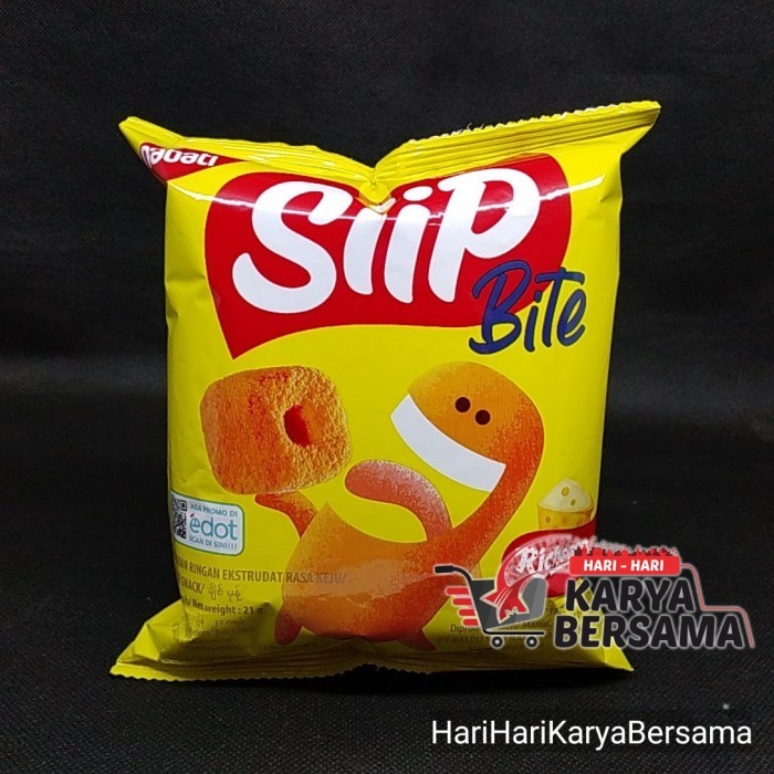 

MAKANAN RINGAN SNACK NABATI SIIP BITE CHEESE 21GR