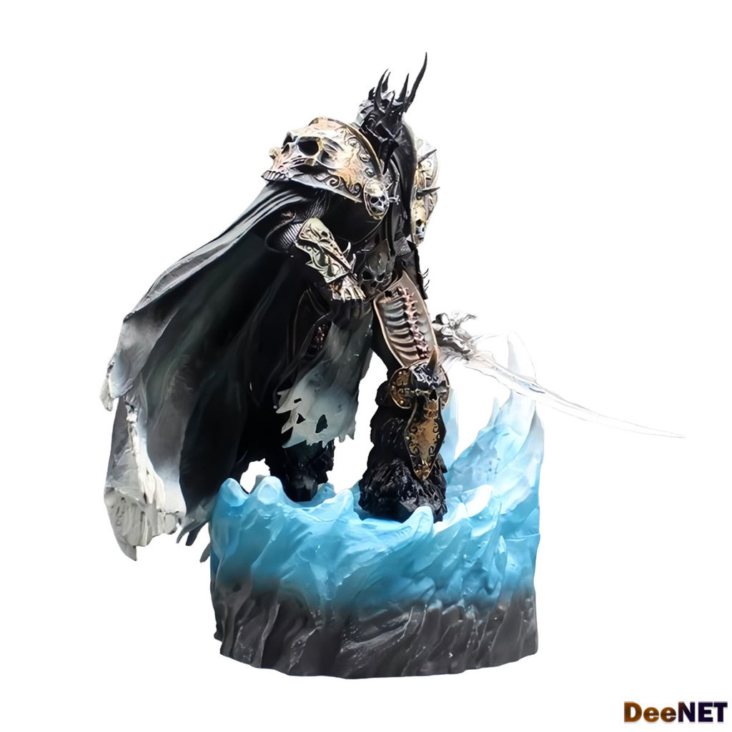 Arthas Menethil Lich King Frozen Throne World of Warcraft 36cm Action Figure D-XAC003